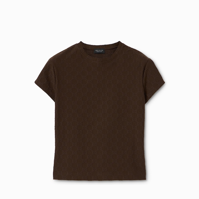 GG jersey jacquard T-shirt