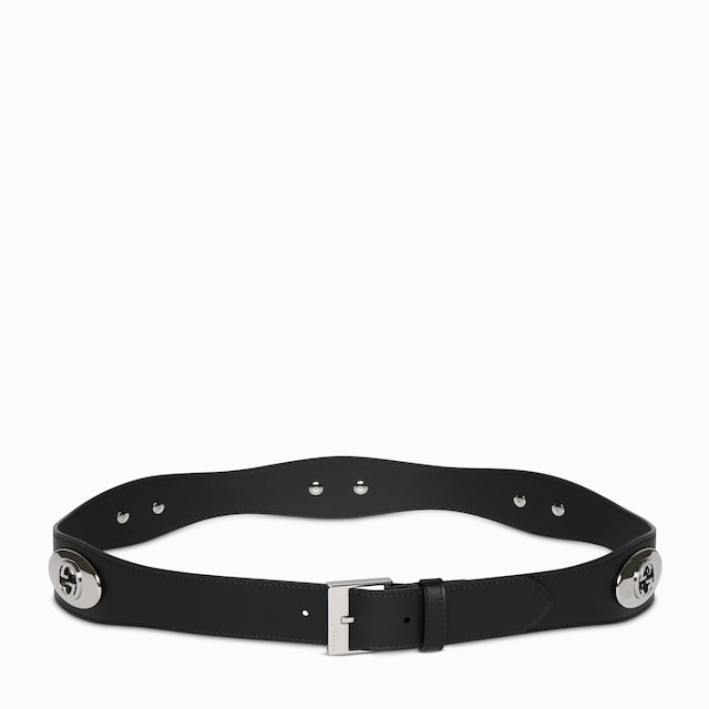 Belt with square buckle