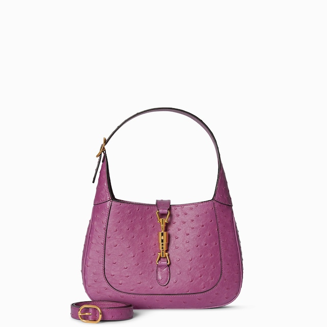 Gucci Jackie 1961 ostrich medium bag