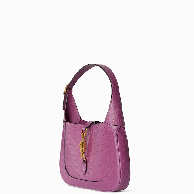Gucci Jackie 1961 ostrich medium bag