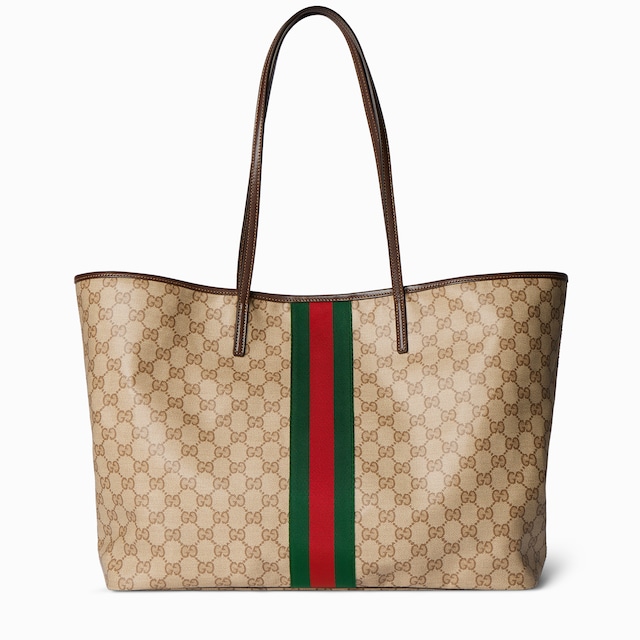 Borsa shopping misura grande con dettaglio Web