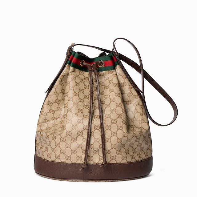 Large bucket bag with Web