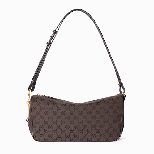 Mittelgroße Gucci Half Horsebit Schultertasche