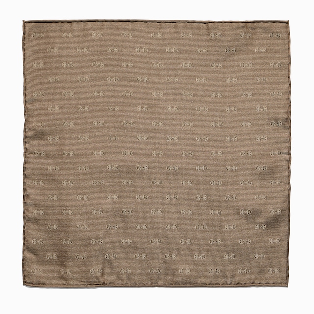 Seidenjacquard-Einstecktuch mit Horsebit