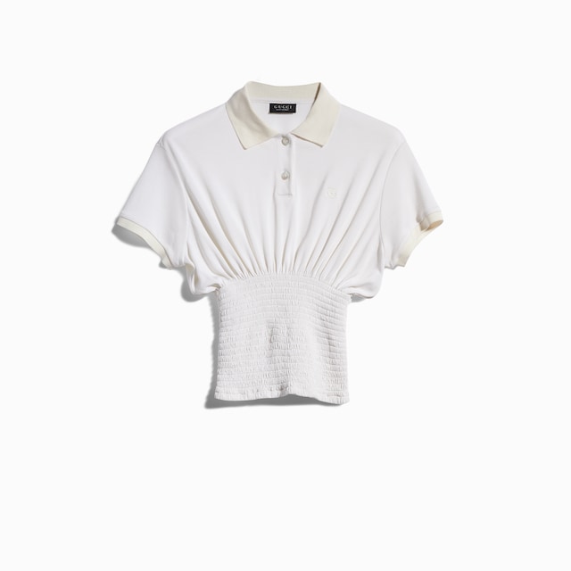 T-shirt en jersey de soie à rayures