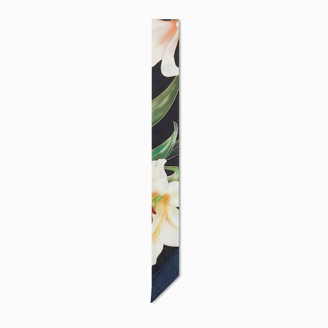 Gucci x Ando Cloisonné silk jacquard ribbon