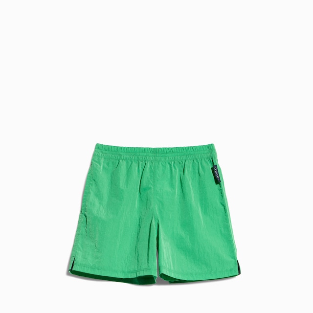 Children's nylon froissé shorts