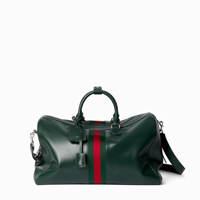 Web Trademark medium duffle bag