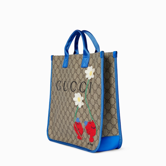 Children's GG tote bag with print
