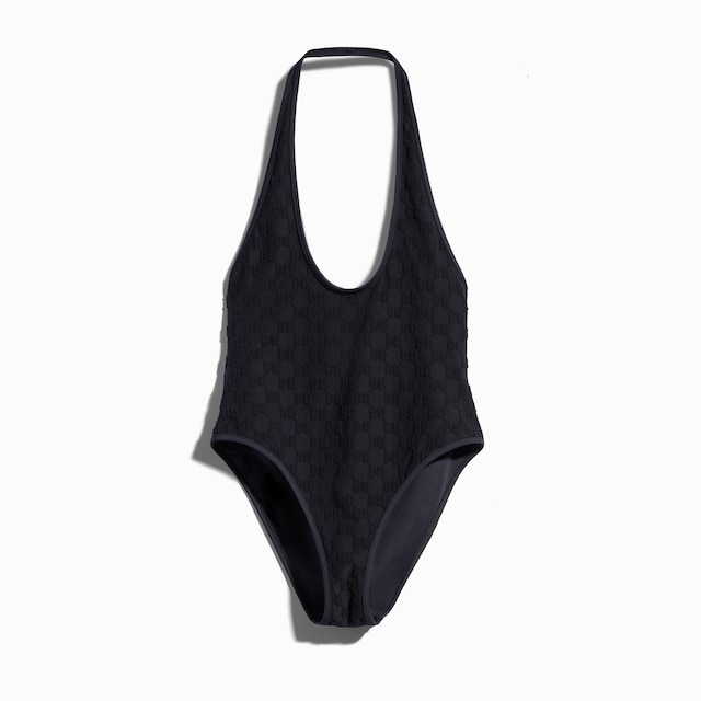 GG stretch jersey bodysuit