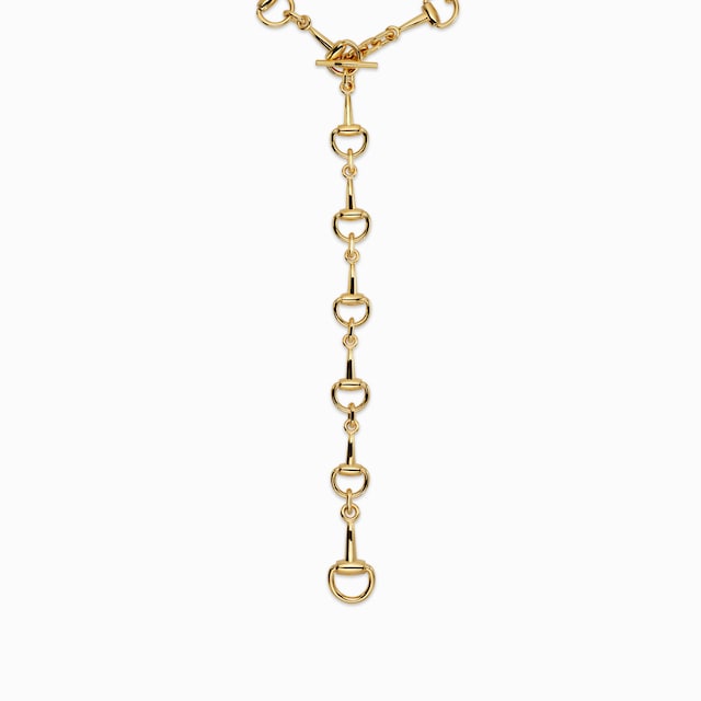 Collar lariat con Horsebit