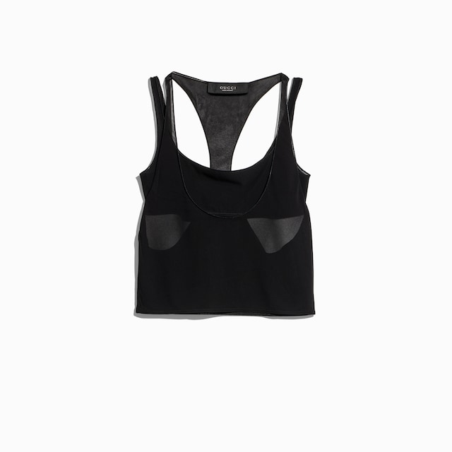 Light crêpe jersey bralette set