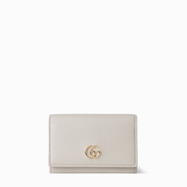 Bi-color GG Marmont card case