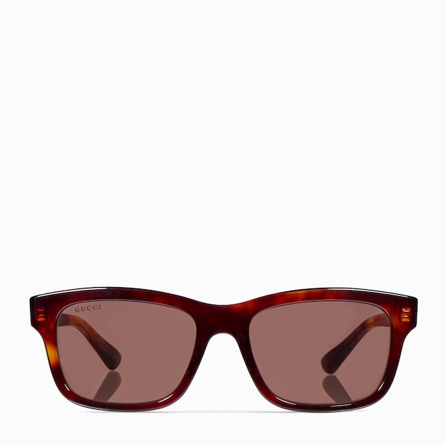 Rectangular-frame sunglasses