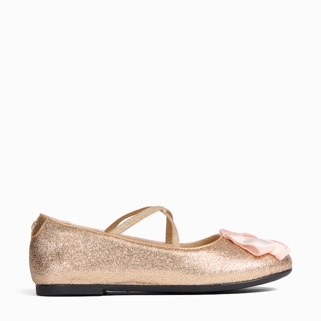 Children's ballet flat with Double G