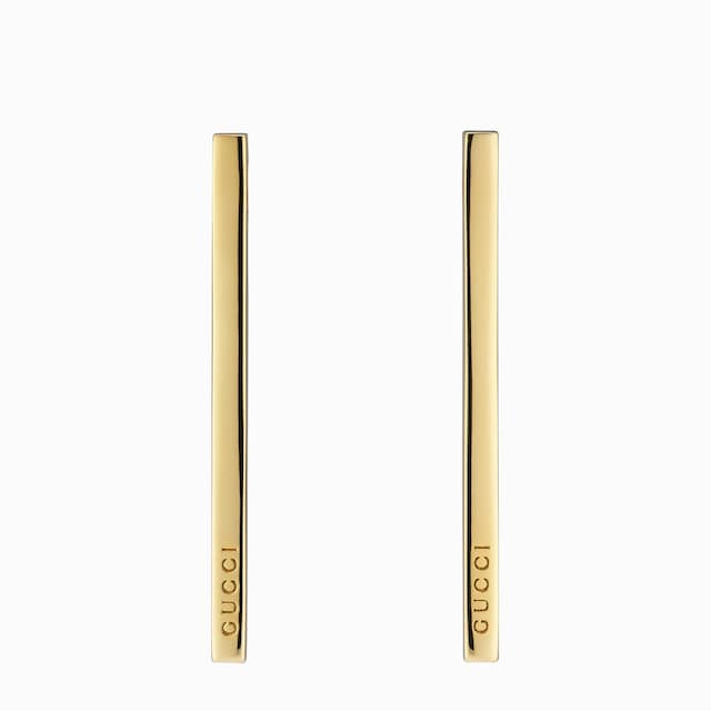 Long bar earrings