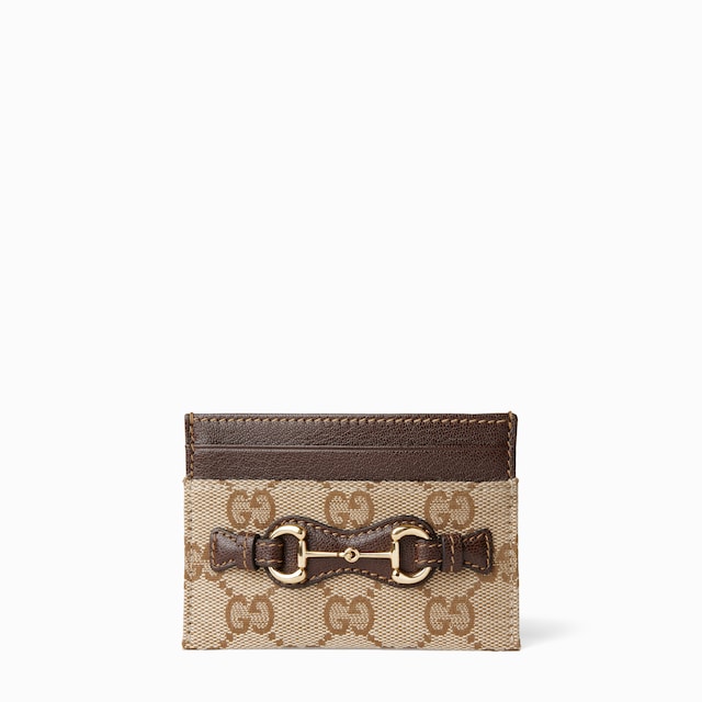 Card case with Horsebit