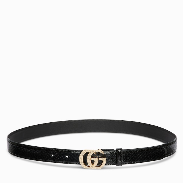 Belt with Double G buckle