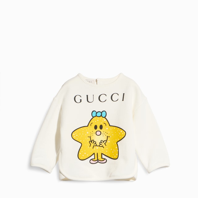 Baby cotton sweatshirt with Web