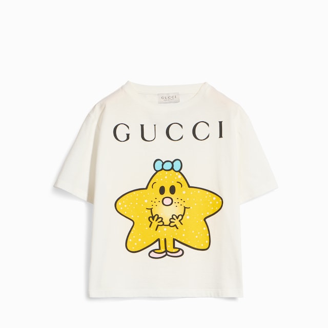 T-shirt bambino in cotone con stampa