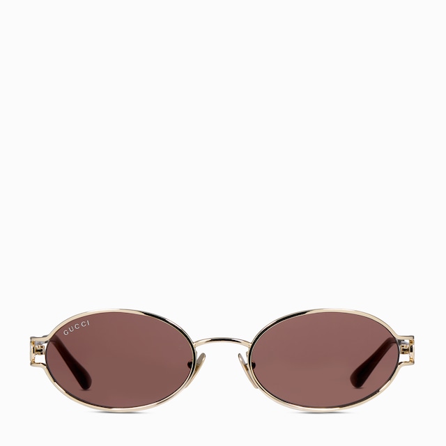Rectangular-frame sunglasses