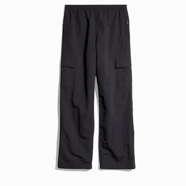 Cargohose aus nylon Froissé-Faille