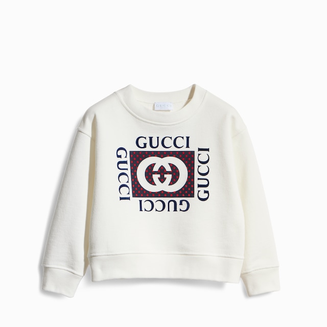 Children's cotton sweatshirt with print
