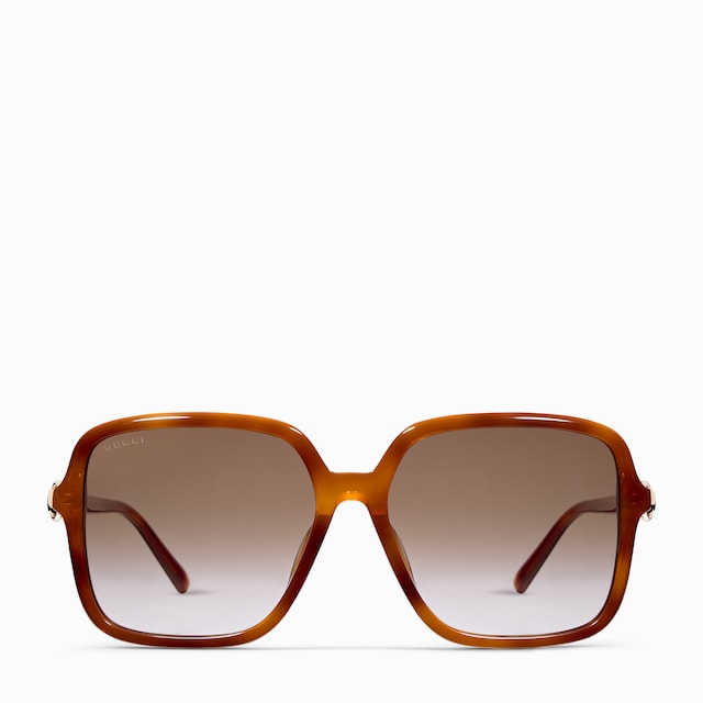 Butterfly-frame sunglasses