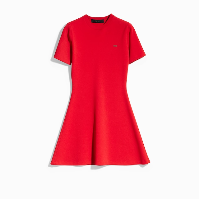 Fine matte viscose dress