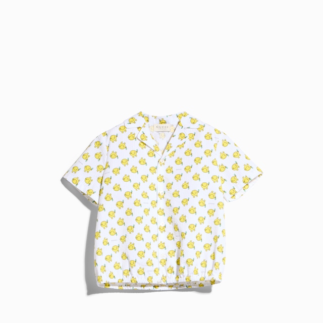 Chemise pour enfant en coton avec imprimé