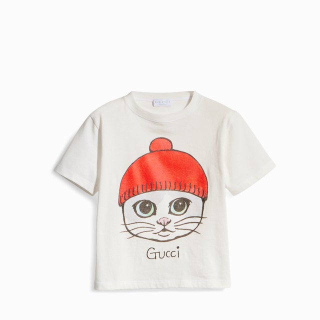 Children's cotton T-shirt with print