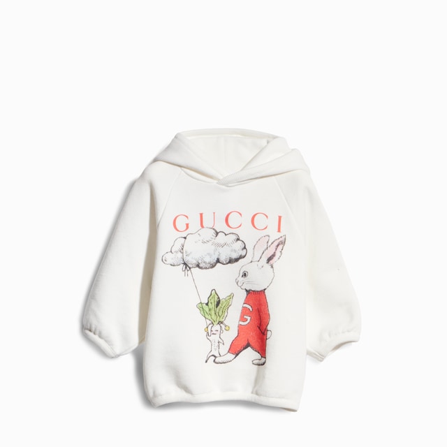 Baby cotton jersey sweatshirt with print