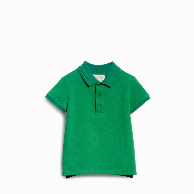Baby GG cotton polo shirt