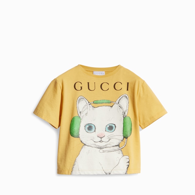 Children's cotton T-shirt with print