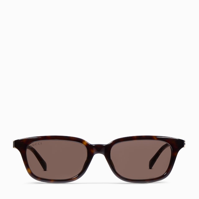 Rectangular-frame sunglasses
