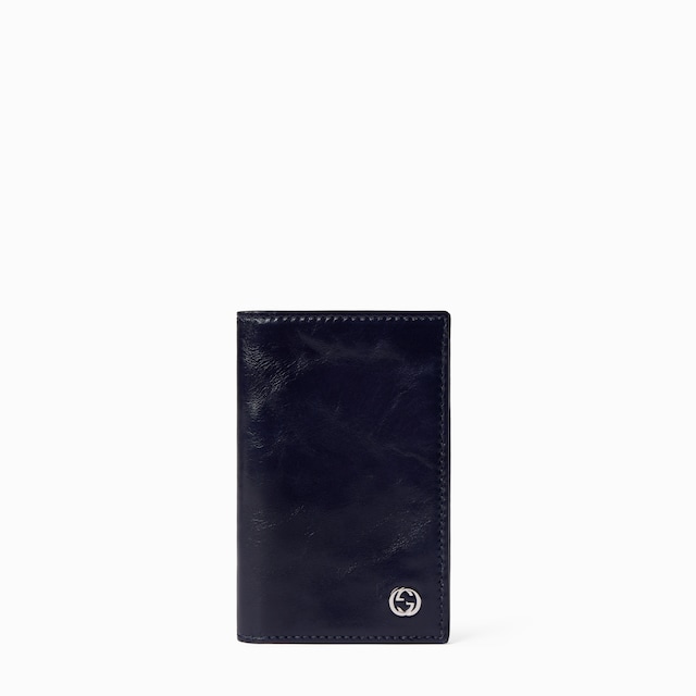 Card case wallet with Interlocking G
