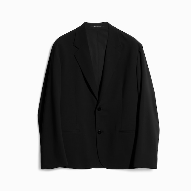 Technical wool blend jacket