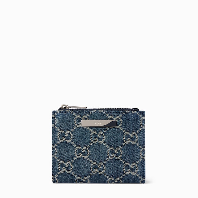 Small wallet with Gucci plaque