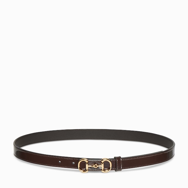 Thin belt with Horsebit buckle