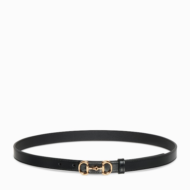 Thin belt with Horsebit buckle