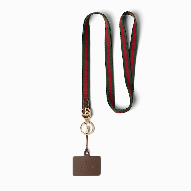 Lanyard phone holder with Web