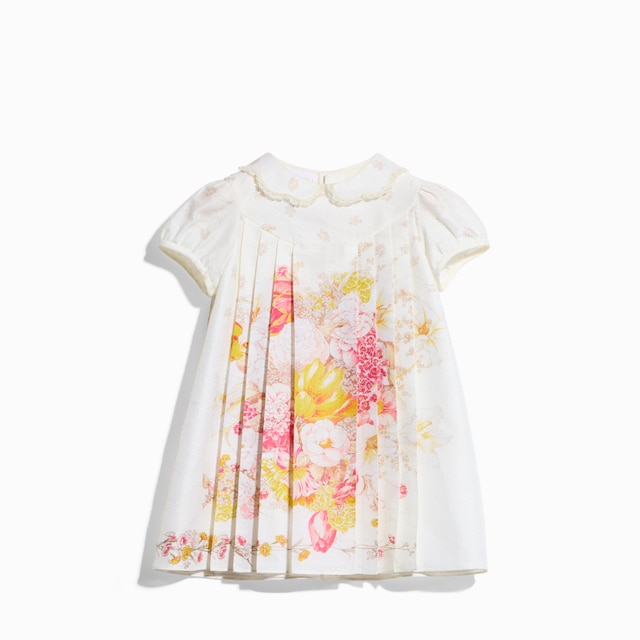 Baby printed GG cotton dress