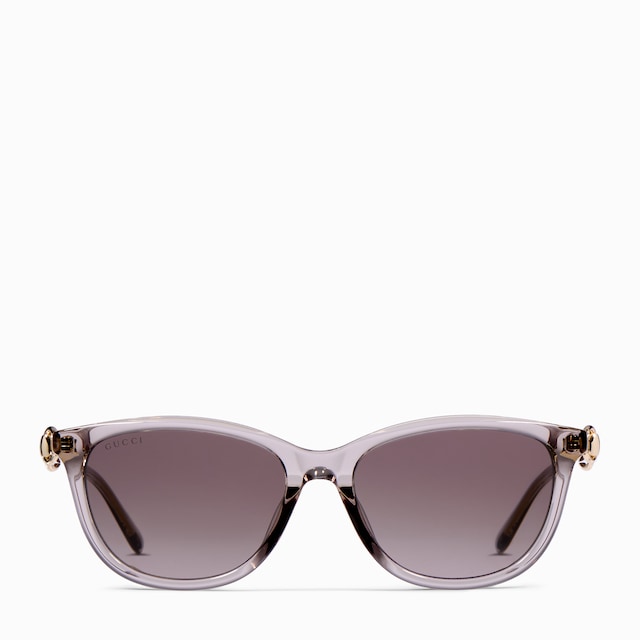 Low nose bridge fit round sunglasses