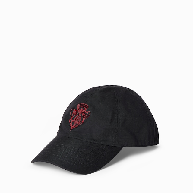 Cotton baseball hat with embroidery