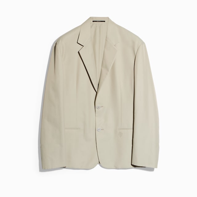 Veste légère en twill de coton et nylon
