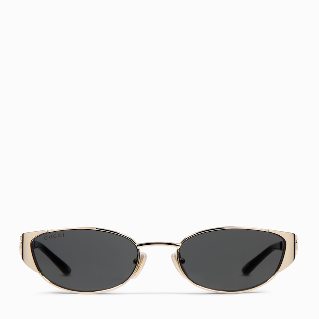 Oval-frame sunglasses