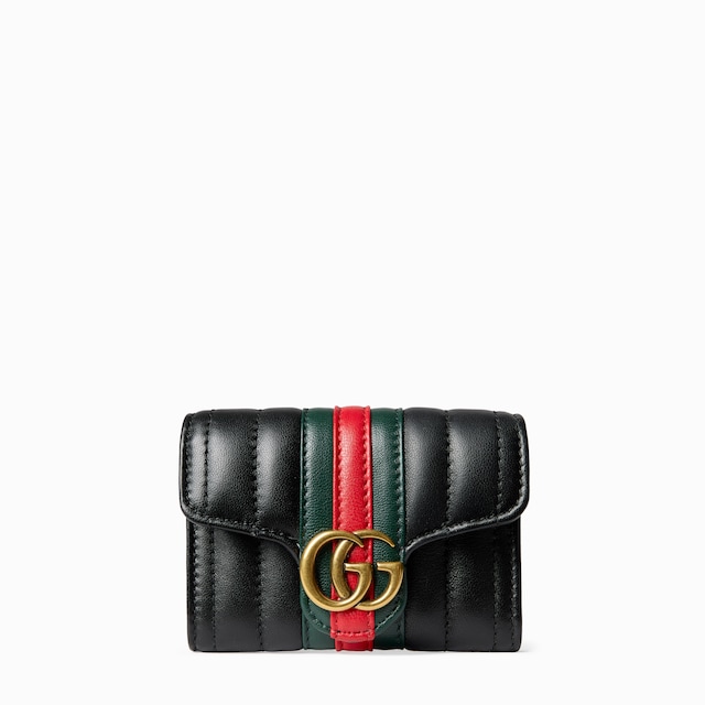 GG Marmont bi-fold card case