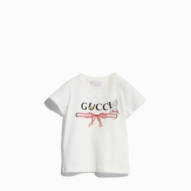 〔ベビー〕ヒグチユウコ プリント コットン Tシャツ