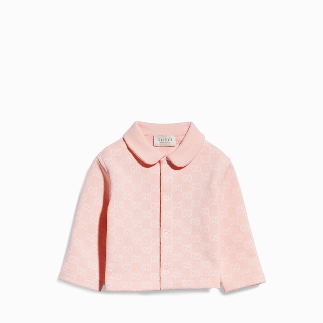 Baby printed cotton cardigan