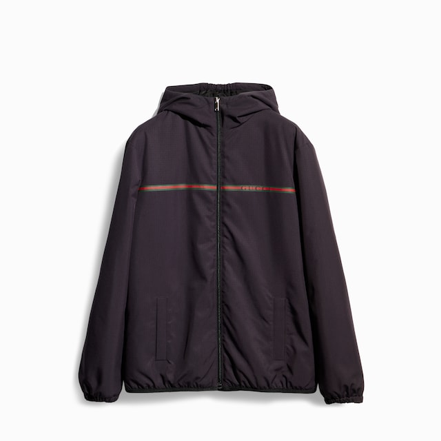 Children's nylon zip jacket with Web